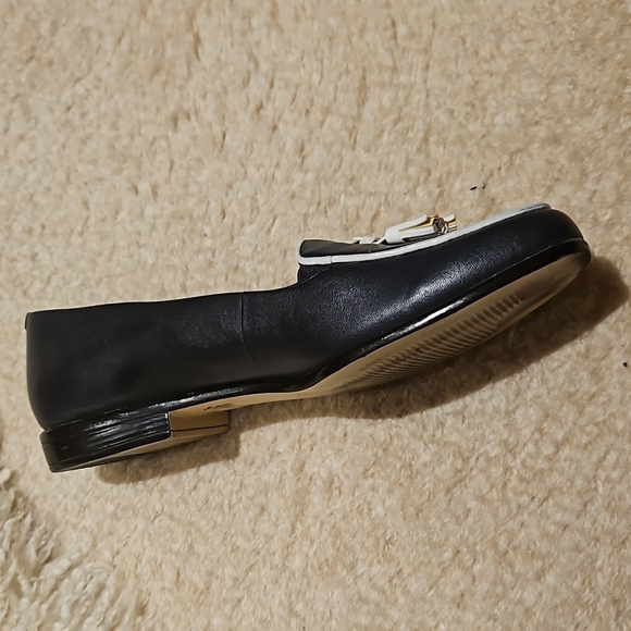 TROTTERS NAVY TASSLE SHOES SIZE 7 NARROW - Picture 8 of 12